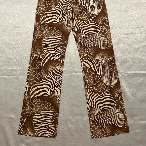 Salvatore Ferragamo animal print pants - Picture 2 of 7